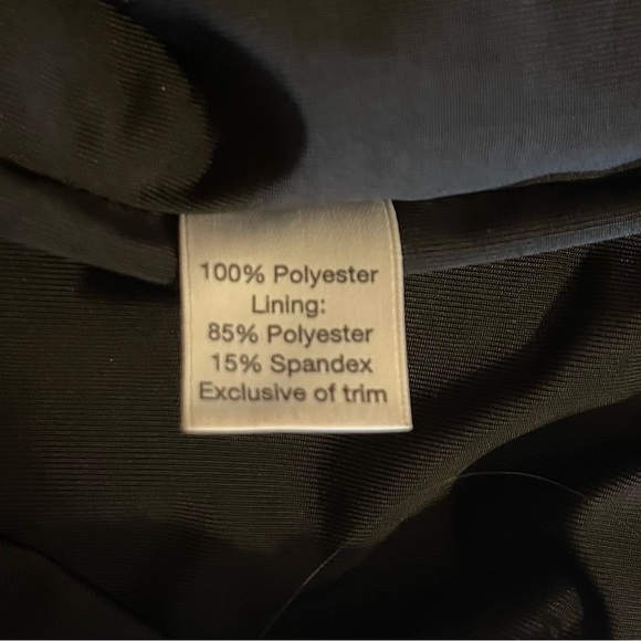 RED Saks Fifth Ave Sequin Dress M Gold Silver Sparkle Sheath Party Cocktail Glam - Picture 10 of 10